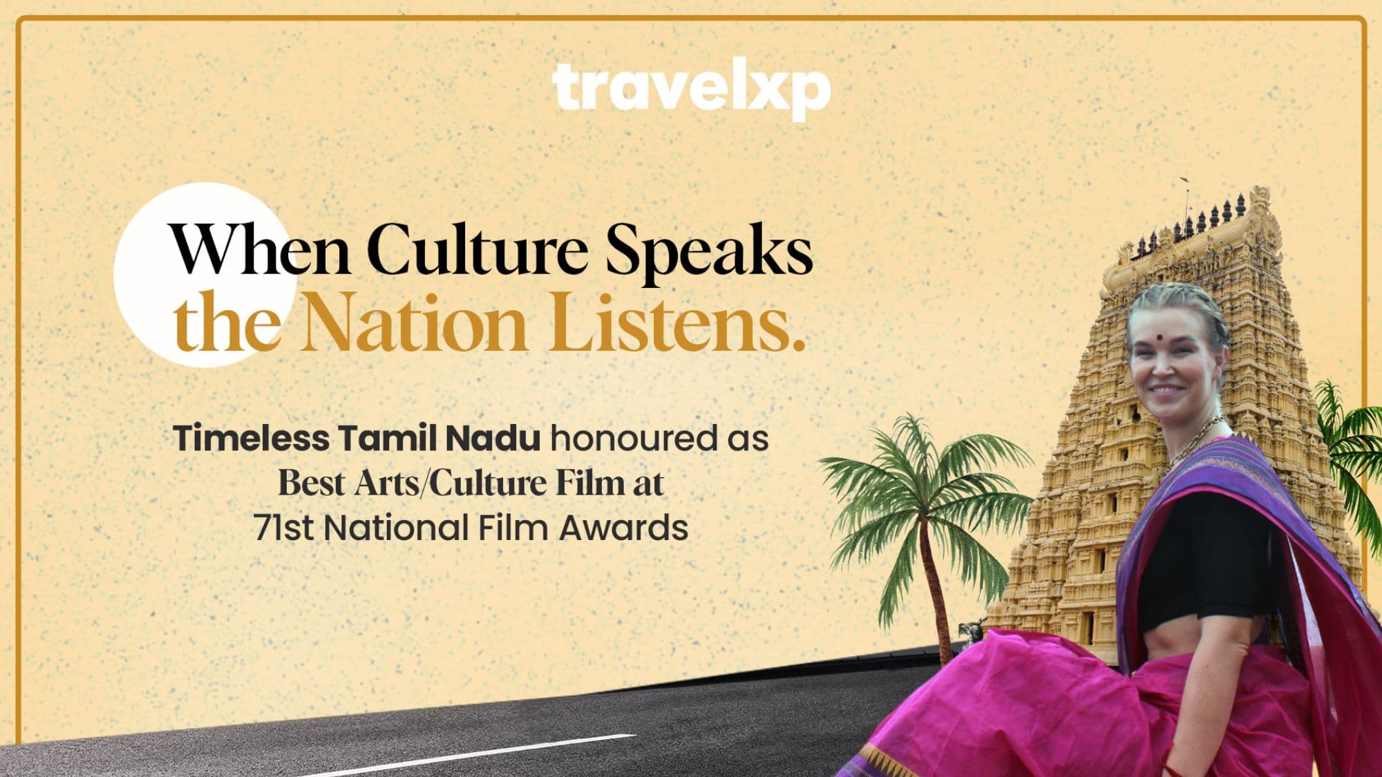 Travelxp's 'Timeless Tamil Nadu' honoured with National Film Award